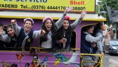 Foto de la galería: Recorrida por Posadas, al frío, buena cara