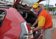 Foto de la galería: Recorrida por Posadas, al frío, buena cara