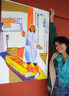 Foto de la galería: Muestra por partida doble y con la presencia del talentoso Rep