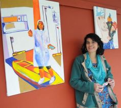 Foto de la galería: Muestra por partida doble y con la presencia del talentoso Rep