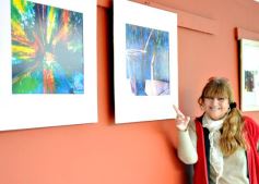 Foto de la galería: Muestra por partida doble y con la presencia del talentoso Rep