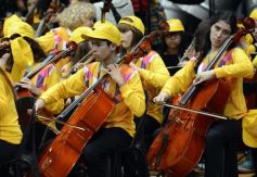 Foto de la galería: Ensayo general de lujo con los talentosos concertistas en el polideportivo de Iguazú