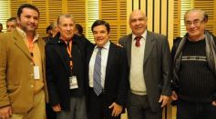 Foto de la galería: Cambios en la Ley de Ministerios y agasajo a la prensa en la Legislatura