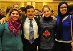 Foto de la galería: Cambios en la Ley de Ministerios y agasajo a la prensa en la Legislatura
