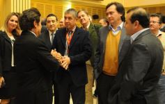 Foto de la galería: Cambios en la Ley de Ministerios y agasajo a la prensa en la Legislatura