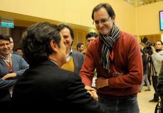 Foto de la galería: Cambios en la Ley de Ministerios y agasajo a la prensa en la Legislatura