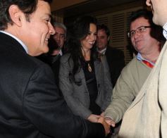 Foto de la galería: Cambios en la Ley de Ministerios y agasajo a la prensa en la Legislatura