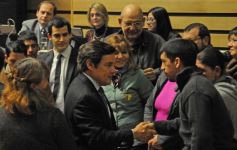 Foto de la galería: Cambios en la Ley de Ministerios y agasajo a la prensa en la Legislatura