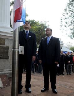 Foto de la galería: El gobernador presidió el acto central por el Bicentenario de la Independencia en Posadas