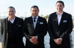 Foto de la galería: Legisladores descubrieron una placa en el monumento de Andrés Guacurarí