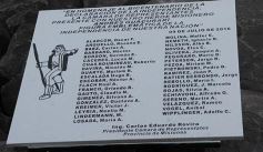Foto de la galería: Legisladores descubrieron una placa en el monumento de Andrés Guacurarí