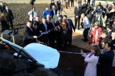Foto de la galería: Legisladores descubrieron una placa en el monumento de Andrés Guacurarí