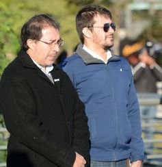 Foto de la galería: Legisladores descubrieron una placa en el monumento de Andrés Guacurarí