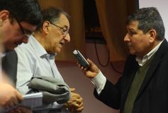 Foto de la galería: Marcelo Galeano presentó su libro "La Puerta Azul"