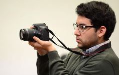 Foto de la galería: Marcelo Galeano presentó su libro "La Puerta Azul"