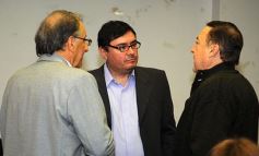 Foto de la galería: Marcelo Galeano presentó su libro "La Puerta Azul"