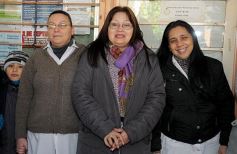 Foto de la galería: Los funcionarios, cerca de la gente, en otro operativo del PAS