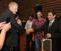 Foto de la galería: Firman convenio para implementar el aula robótica