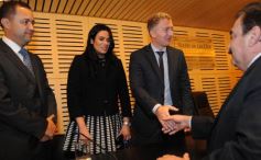 Foto de la galería: Firman convenio para implementar el aula robótica