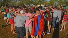 Foto de la galería: Centro, un justo ganador, festejó ante Lomas