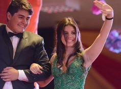 Foto de la galería: Salud a los reyes de los estudiantes!!! Nadine y Rodrigo