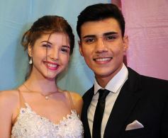 Foto de la galería: Salud a los reyes de los estudiantes!!! Nadine y Rodrigo