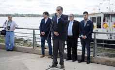 Foto de la galería: Presentaron el primer buque de acero construido en Misiones