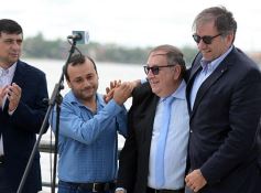 Foto de la galería: Presentaron el primer buque de acero construido en Misiones