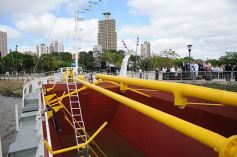 Foto de la galería: Presentaron el primer buque de acero construido en Misiones