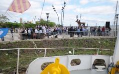 Foto de la galería: Presentaron el primer buque de acero construido en Misiones