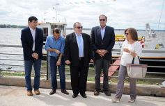 Foto de la galería: Presentaron el primer buque de acero construido en Misiones