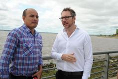 Foto de la galería: Presentaron el primer buque de acero construido en Misiones