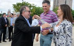 Foto de la galería: Presentaron el primer buque de acero construido en Misiones