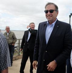 Foto de la galería: Presentaron el primer buque de acero construido en Misiones