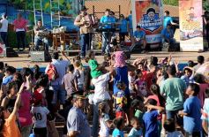 Foto de la galería: Tres mil vecinos disfrutaron del "Barrio Feliz" en la Escuela 809