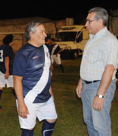 Foto de la galería: Las leyendas de Guaraní y Huracán revivieron viejos tiempos