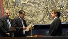 Foto de la galería: Reeligieron a Carlos Rovira para presidir el Poder Legislativo