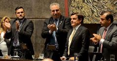 Foto de la galería: Reeligieron a Carlos Rovira para presidir el Poder Legislativo
