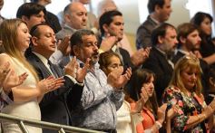 Foto de la galería: Reeligieron a Carlos Rovira para presidir el Poder Legislativo