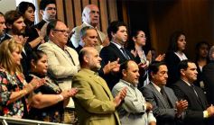 Foto de la galería: Reeligieron a Carlos Rovira para presidir el Poder Legislativo