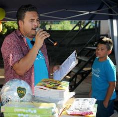 Foto de la galería: Barrio Feliz llevó toda su alegría a la plaza Sarmiento de Villa Cabello