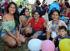 Foto de la galería: Barrio Feliz llevó toda su alegría a la plaza Sarmiento de Villa Cabello
