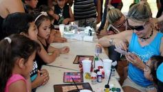 Foto de la galería: Barrio Feliz llevó toda su alegría a la plaza Sarmiento de Villa Cabello