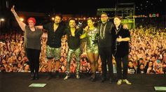 Foto de la galería: Inolvidable show de fuegos artificiales y recital de Miranda en la costanera