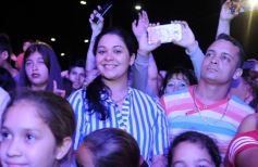 Foto de la galería: Inolvidable show de fuegos artificiales y recital de Miranda en la costanera