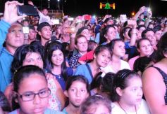 Foto de la galería: Inolvidable show de fuegos artificiales y recital de Miranda en la costanera