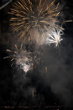 Foto de la galería: Inolvidable show de fuegos artificiales y recital de Miranda en la costanera