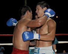 Foto de la galería: “La Joya” Andino se lució en la velada boxística del Atlético