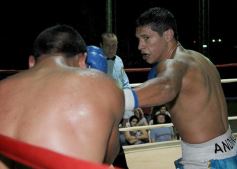 Foto de la galería: “La Joya” Andino se lució en la velada boxística del Atlético