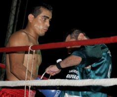 Foto de la galería: “La Joya” Andino se lució en la velada boxística del Atlético